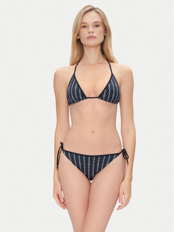 Tommy Hilfiger Tommy Hilfiger Μπικίνι πάνω μέρος UW0UW05314 Σκούρο μπλε