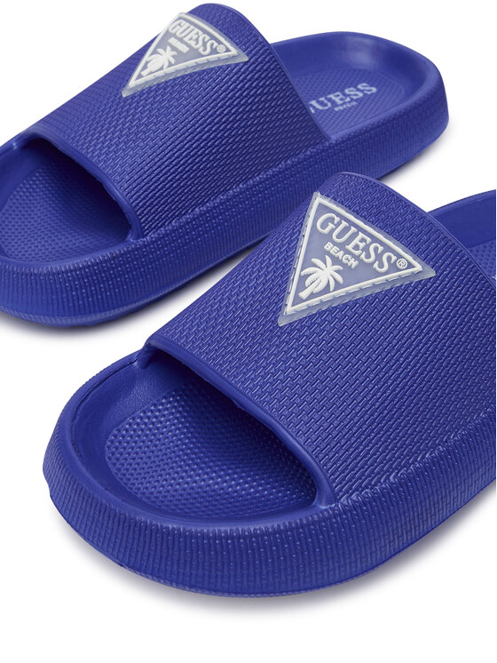Guess Guess Klapki H6GZ02 WG5X0 Niebieski