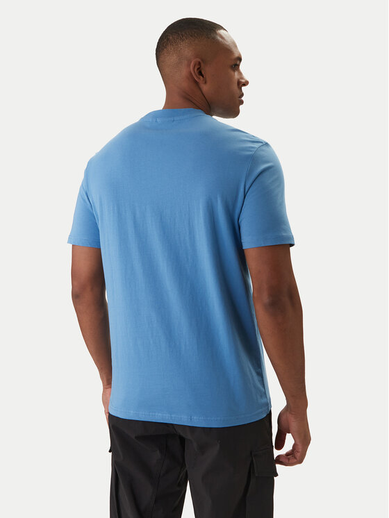 Napapijri Napapijri Tricou Smallbox NP0A88TR Albastru Regular Fit