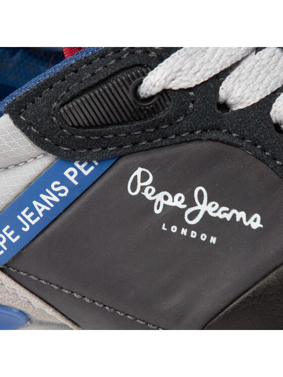 Pepe Jeans Pepe Jeans Sneakersy London One Cover B PBS30538 Czarny