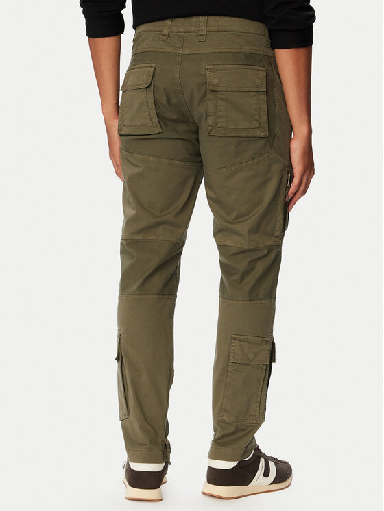 Aeronautica Militare Aeronautica Militare Карго панталони 262PA1387UCT01493 Зелен Regular Fit
