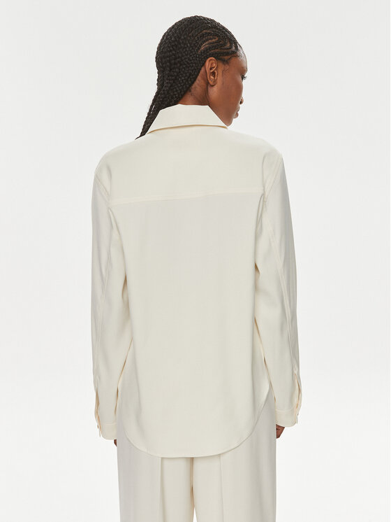 Samsøe Samsøe Samsøe Samsøe Πουκάμισο Esmel F23300164 Εκρού Relaxed Fit