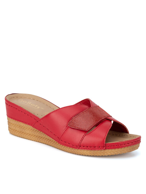 Go Soft Go Soft Pantoletten ARC-2309-07 Rot