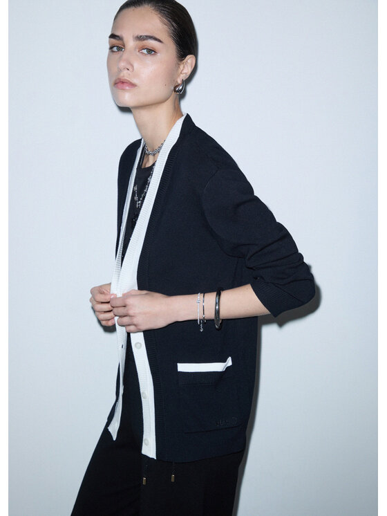 Liu Jo Liu Jo Cardigan TF6035MS49IA3521 Nero Regular Fit