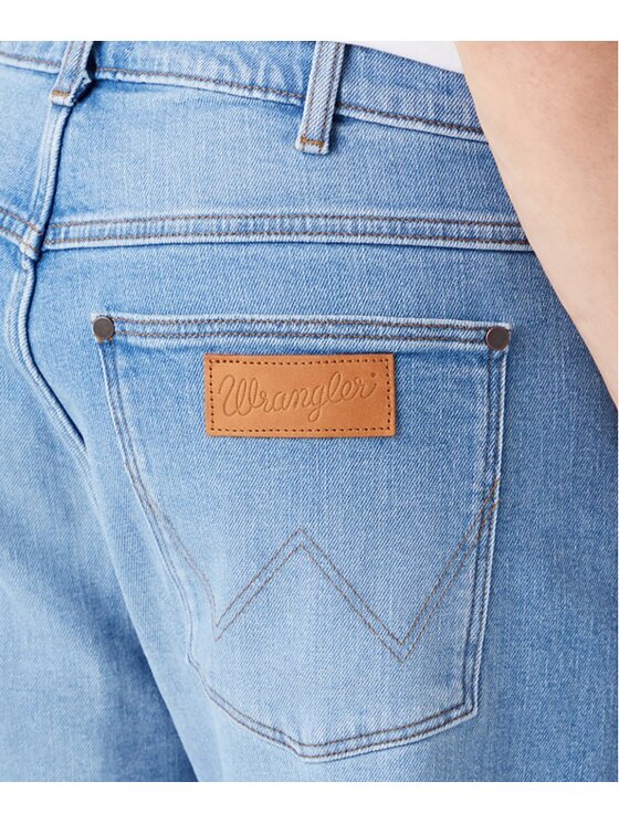 Wrangler Wrangler Jeansy Redding Niebieski Straight Fit