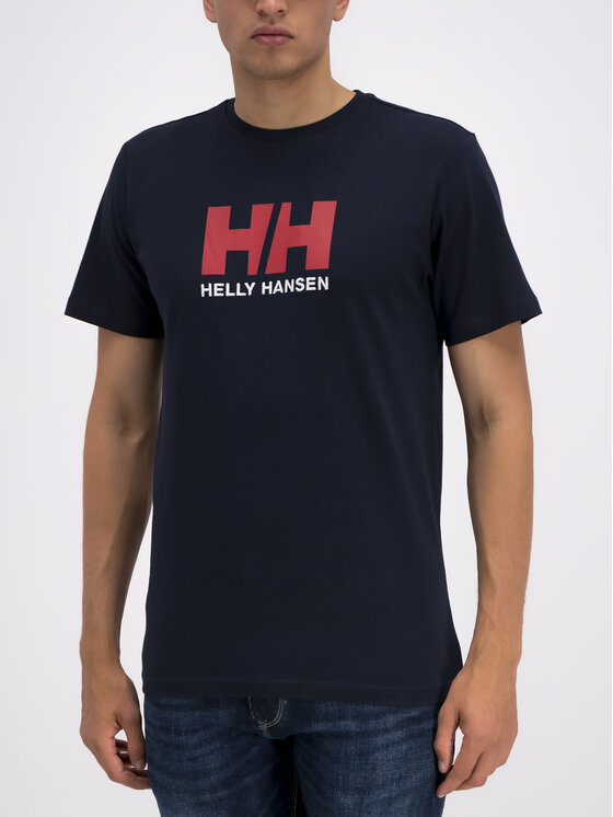 Helly Hansen T Shirt Hh Logo 33979 Tmavomodra Regular Fit Modivo Cz