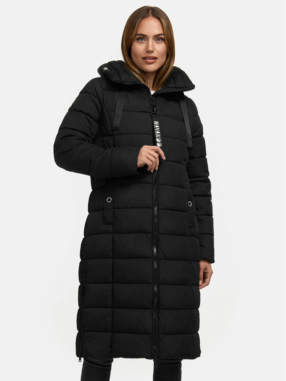 Navahoo Navahoo Kurtka zimowa Mondmaedchen Czarny Regular Fit