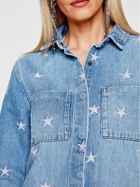 One Teaspoon One Teaspoon Kombinezon Pac Star Prophecy 23692 Niebieski Relaxed Fit