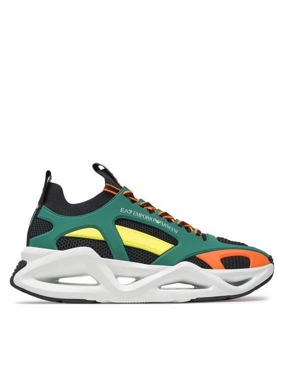 EA7 Emporio Armani Sneakersy X8X174 XK377 U052 Čierna