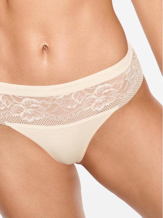 Esotiq Esotiq Stringi Sansa 39499 Beżowy
