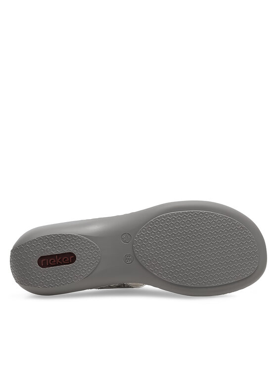 Rieker Rieker Pantoletten 659X6-80 Grau