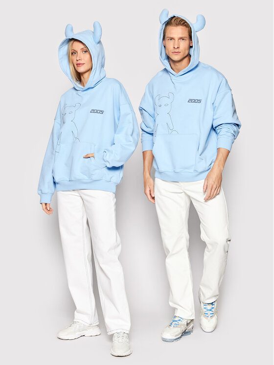 2005 2005 Jopa Unisex Horned Svetlo modra Regular Fit