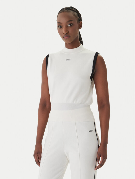 Guess Guess Πουλόβερ 181078 Μπεζ Classic Fit