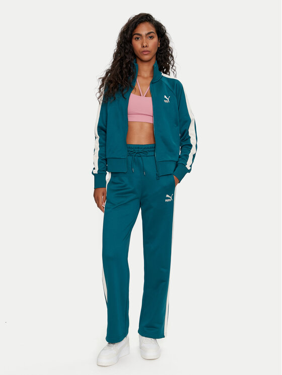 Puma Puma Džemperis Iconic T7 627994 Žalia Regular Fit