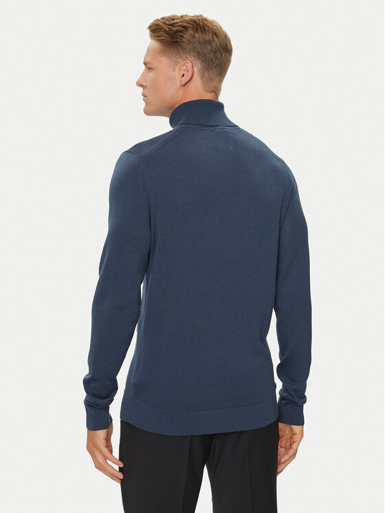 Calvin Klein Calvin Klein Golf Superior K10K110420 Mornarsko modra Slim Fit