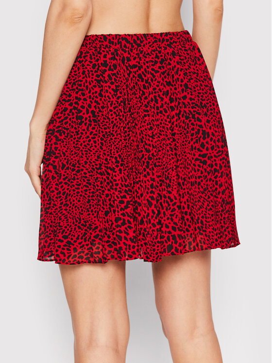 MICHAEL Michael Kors MICHAEL Michael Kors Mini sijonas MU2706K6G4 Raudona Regular Fit