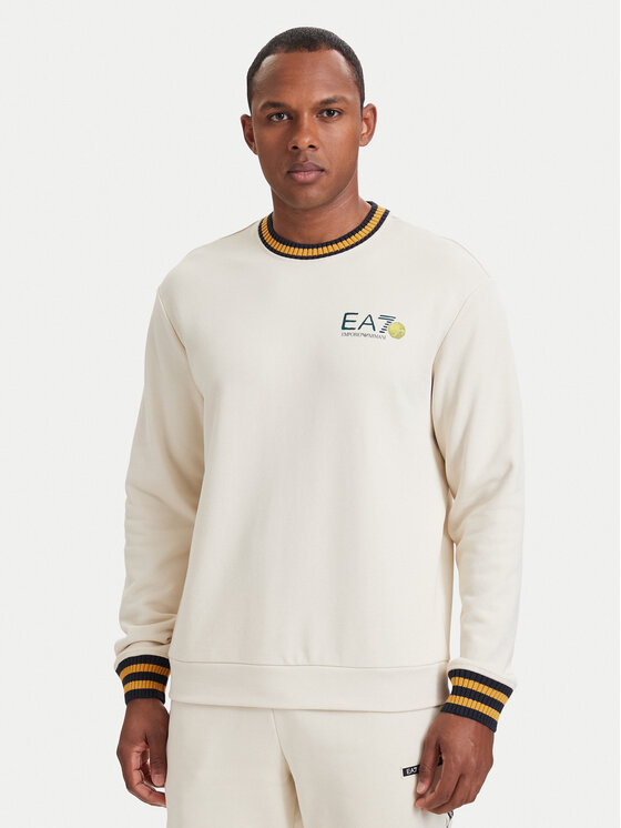 EA7 Emporio Armani EA7 Emporio Armani Суитшърт 7M002138 AF22265 U1079 Светлобежов Regular Fit