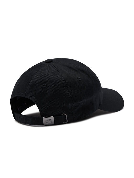 Tommy Hilfiger Tommy Hilfiger Kepurė su snapeliu Th Established Cap AM0AM07352 Juoda