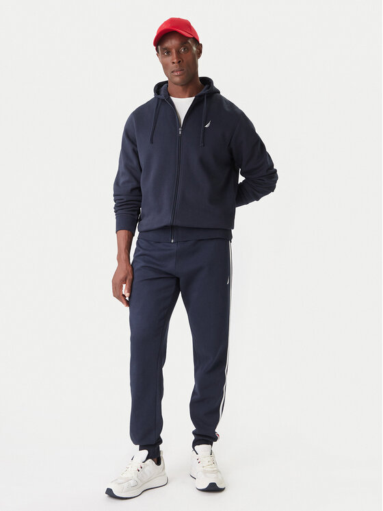Nautica Nautica Pulóver Winnemucca N1T04065 Sötétkék Regular Fit