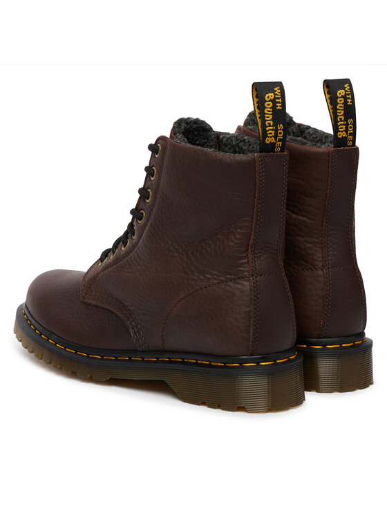 Dr. Martens Dr. Martens Scarponcini 1460 Fleece Lined Grizzly DM31873201 Marrone