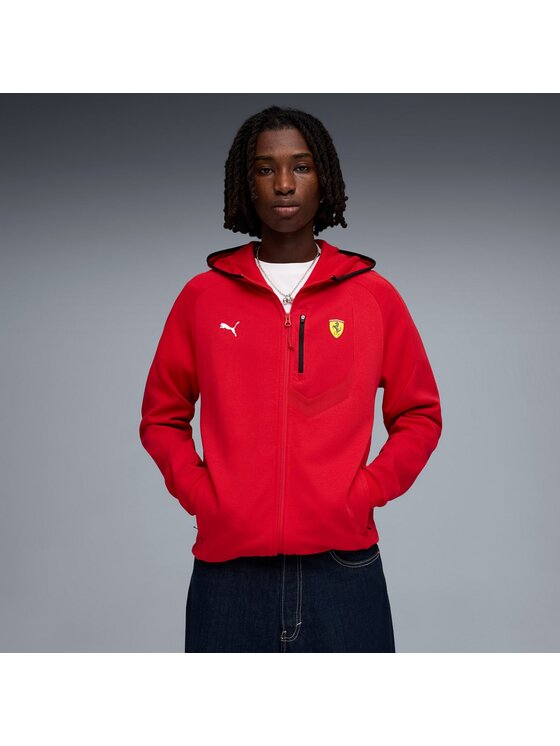 Puma Puma Bluza 634243 Czerwony Regular Fit