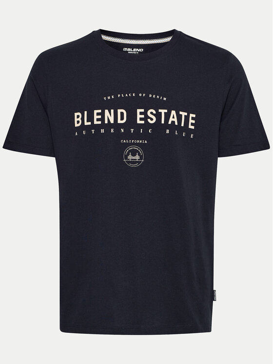Blend Blend T-särk 20717160 Must Regular Fit