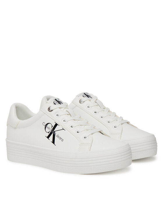 Calvin Klein Jeans Calvin Klein Jeans Tenisky YW0YW00847 Biela