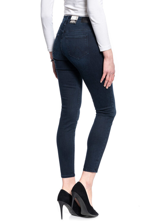 Wrangler Wrangler Jeansy SKINNY Niebieski Skinny Fit