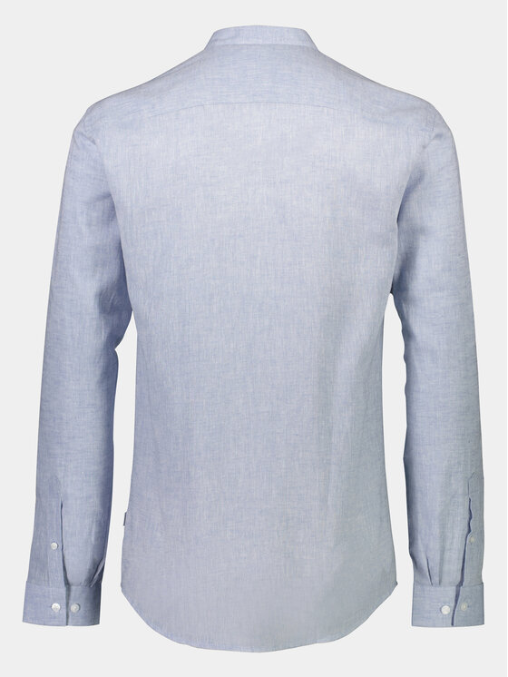 Lindbergh Lindbergh Сорочка 30-203344A Блакитний Slim Fit