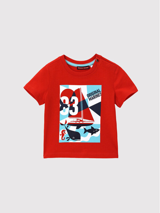 Original Marines Original Marines Футболка DCP0405NM Червоний Regular Fit