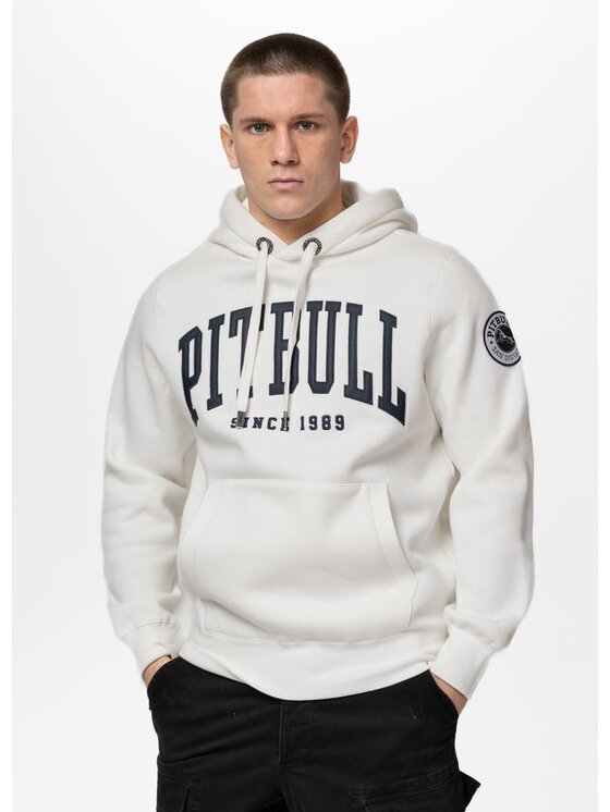 PITBULL PITBULL Bluza NORTON Biały Regular Fit