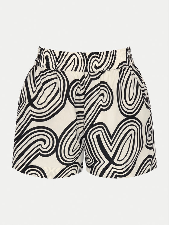 Triumph Triumph Szorty materiałowe Beach MyWear 10218535 Écru Regular Fit