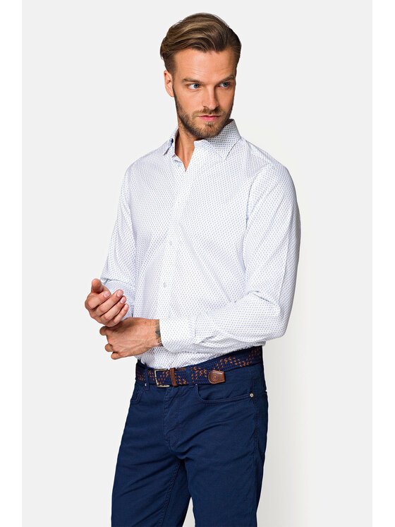 Lancerto Lancerto Koszula Andrea KO073119000008 Kolorowy Slim Fit