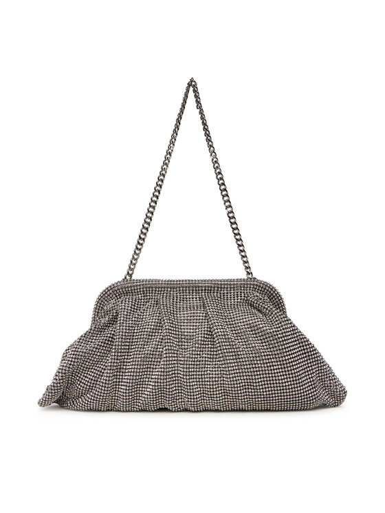 Guess Guess Kabelka Zalina Mini HWRY93 50710 Strieborná