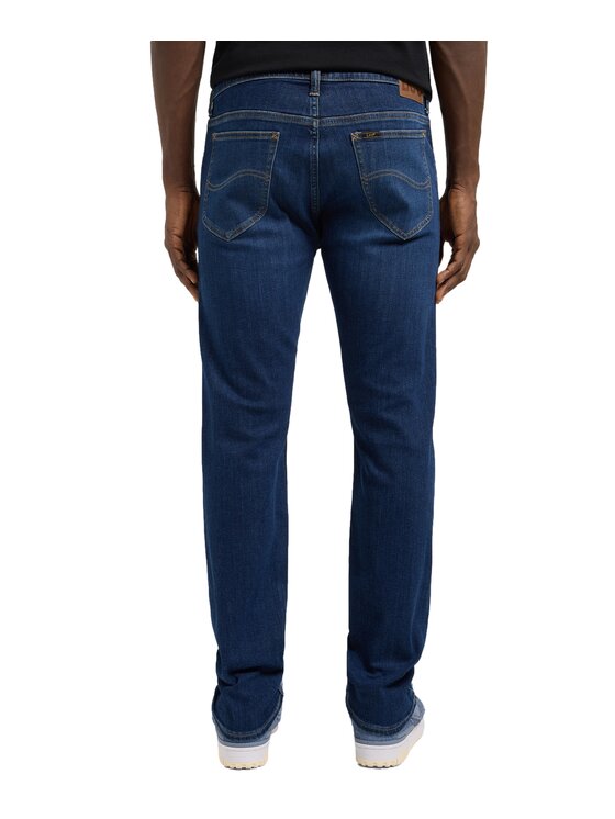 Lee Lee Jeansy 112370589 Niebieski Slim Fit