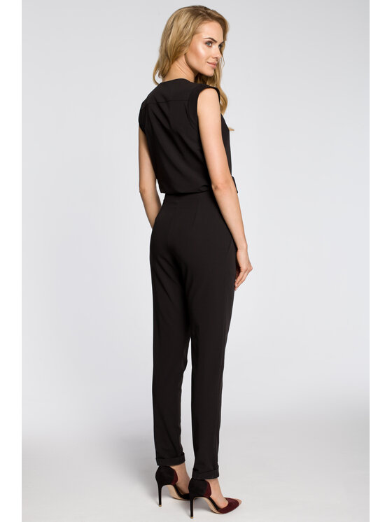 Made of Emotion Made of Emotion Jumpsuit M196 Nero Casual Fit
