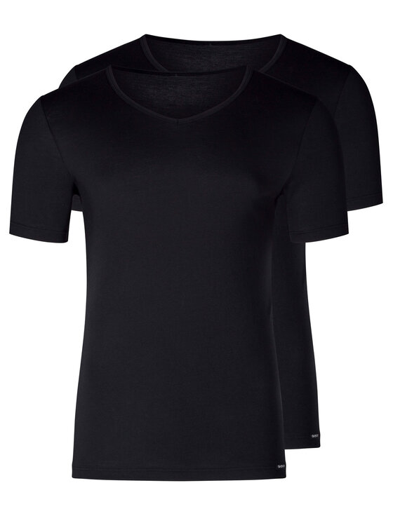 Skiny Skiny Sada 2 kusů tank topů 86911 Černá Slim Fit