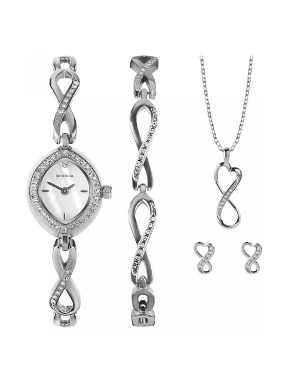 Sekonda Sekonda Zegarek 49056 Srebrny