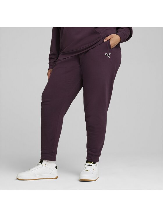 Puma Puma Spodnie dresowe 676805 Fioletowy Regular Fit