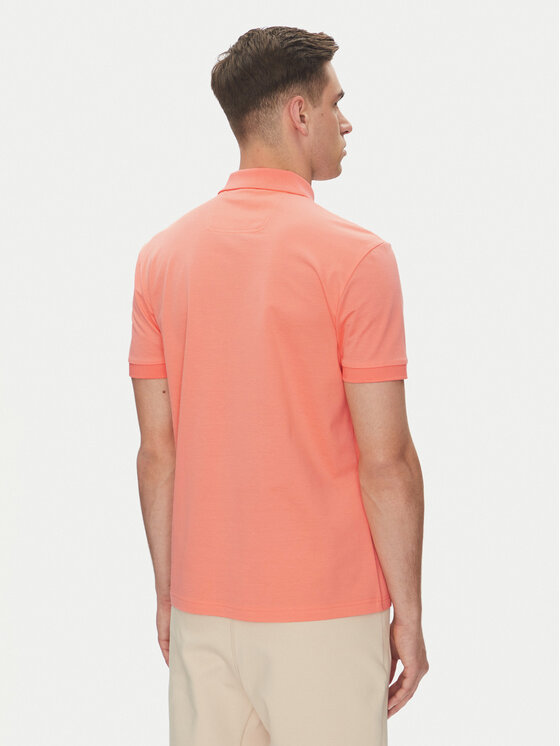 BOSS BOSS Polokošile Philix Pima 50538177 Oranžová Regular Fit