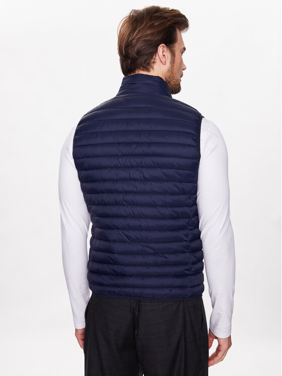United Colors Of Benetton United Colors Of Benetton Kamizelka 2BA2UJ005 Granatowy Regular Fit