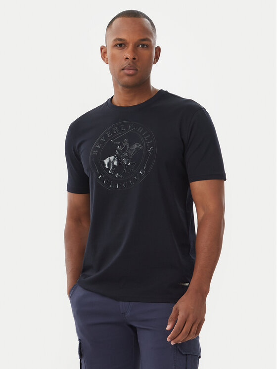 Beverly Hills Polo Club Beverly Hills Polo Club T-Shirt M1546 Dunkelblau Regular Fit