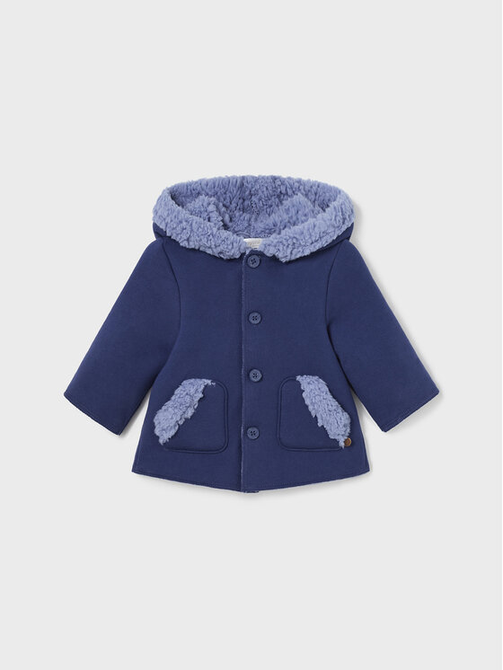 Mayoral Mayoral Cappotto di transizione 2.409 Blu scuro Regular Fit
