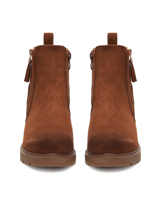 Clara Barson Clara Barson Stiefeletten CEO-HY58222-1 Braun