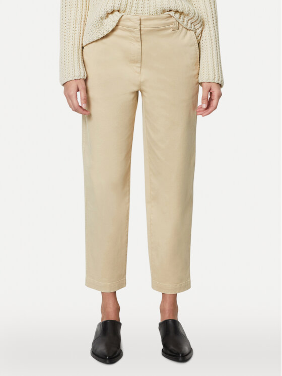 Marc O'Polo Chino nohavice 402 0018 10087 Béžová Tapered Fit