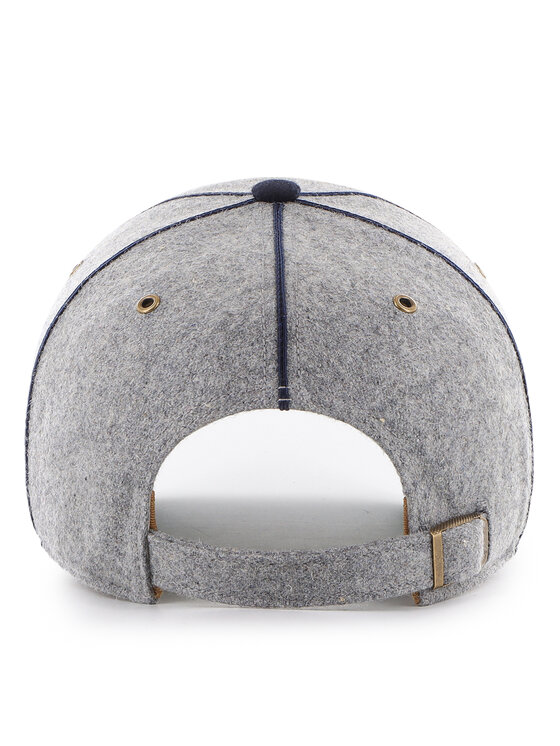47 Brand 47 Brand Шапка с козирка MLB New York Yankees B-BRKCU17WIS Сив