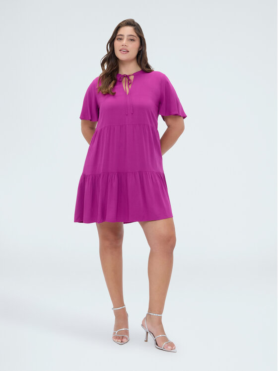 Fiorella Rubino Fiorella Rubino Vestito da giorno 7086T001771N019 Rosa Regular Fit