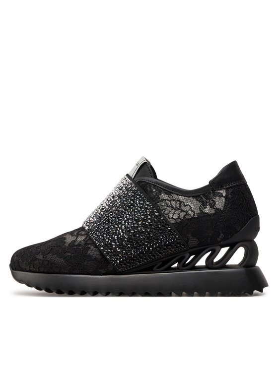 Le Silla Le Silla Sneakersy Reiko 6846N040ZGPPLAC001 Černá