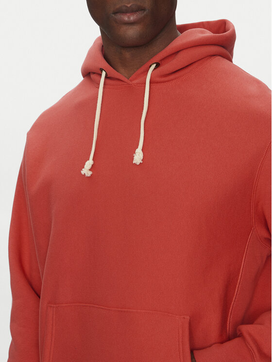 Champion Champion Majica dugih rukava 220705 Crvena Relaxed Fit