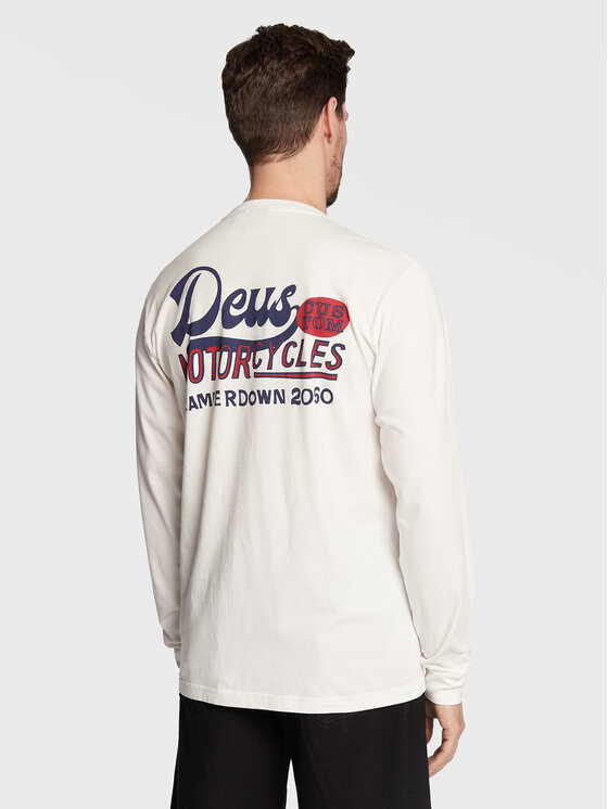 Deus Ex Machina Deus Ex Machina Longsleeve Marigold DMF221379 Λευκό Regular Fit